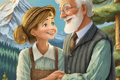 Firefly eine junge Frau schmachtet einen alten Mann an. 70615