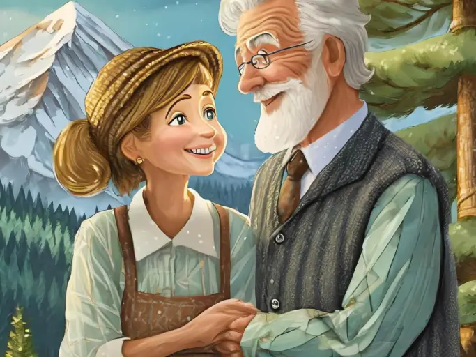 Firefly eine junge Frau schmachtet einen alten Mann an. 70615