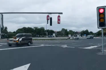Schutzengel auf der Landstraße
