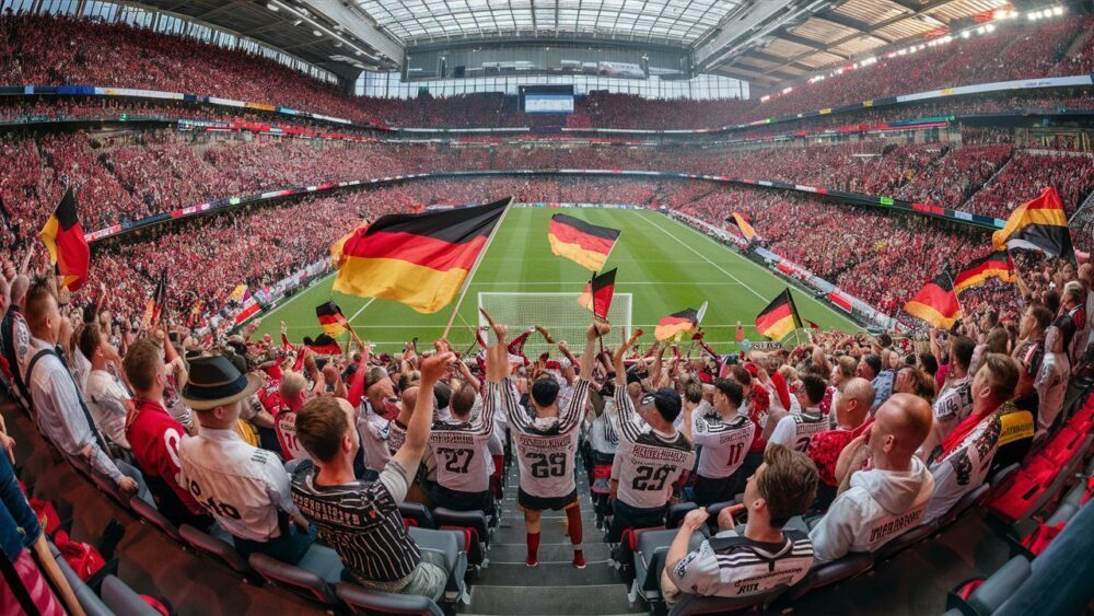 a stunning image of a packed german football stadi vEBerPq2TQ cDxlfZGi9Zw 322HWOVOTHa3lnAjNZuxwA