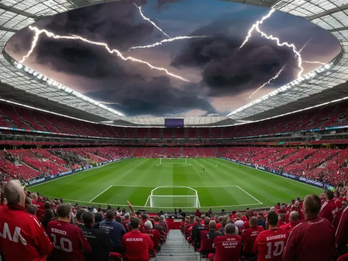 fussballarena ausverkauft die fans sind mit roten J5TcRgndSQexYbC8H4PDAg K2Ll4DsHQOm7jrfz0O6WKg