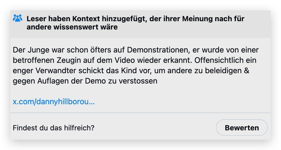 Kontext Polizei kleiner Junge