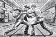 Faeser bestreitet, dass Messerattacken in Deutschland zum Alltag geworden sind. 2 a black and white pencil drawing of two men fighti Et0EMXPNQsyCb cc6vIOdA mmdUqCkWRt6VhGWM vQfzQ