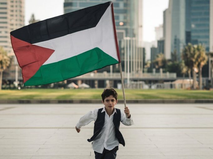 a cinematic shot of a young boy running through a EuWSLMViQuaOHSAM4dh9Bg Y3xGfrraTp27EOOAzMLxzw