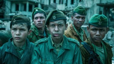 a photo of young soldiers with a dark expression m V7jY6MytRHqFSxCAEc4 0A dCs3 m0qR4CaB0VrSPfGfA