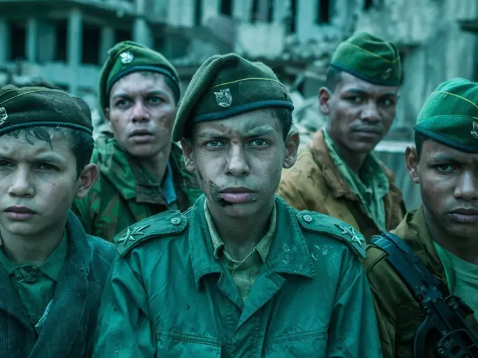 a photo of young soldiers with a dark expression m V7jY6MytRHqFSxCAEc4 0A dCs3 m0qR4CaB0VrSPfGfA