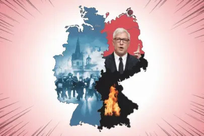 a symbolic image of a divided germany map with one 8poHyjyAR qNJ8K5LLrh8A 0W hzyWFTYGR3R4fj5gVDg