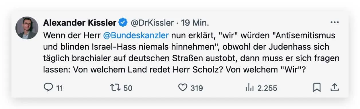 Kisslers Weisheiten