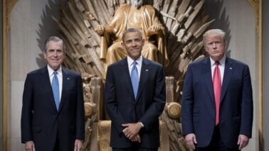 a photo of george w bush barack obama and donald t a6U77mCyRg6x5d k06nPqQ DpGfytG8QZejq7fx5ELftw