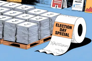 Spätere Neuwahlen, weil das Papier für die Stimmzettel fehlt?