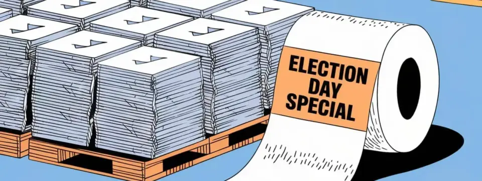 Spätere Neuwahlen, weil das Papier für die Stimmzettel fehlt? 11 Spätere Neuwahlen, weil das Papier für die Stimmzettel fehlt?