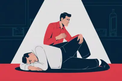 an illustration of a man talking to another man wh 8eLmXJBAS9KfIVCFNe0Vlw 0ZXEElAjTHymA q UuDQ0A