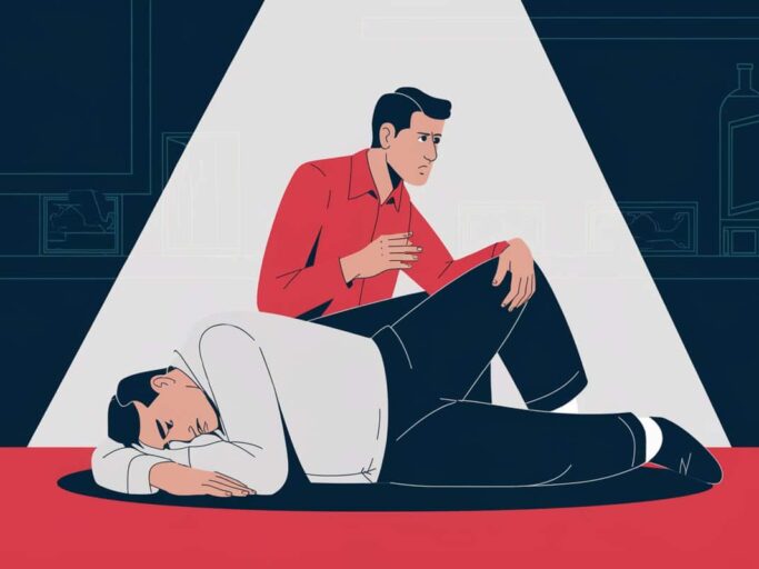 an illustration of a man talking to another man wh 8eLmXJBAS9KfIVCFNe0Vlw 0ZXEElAjTHymA q UuDQ0A