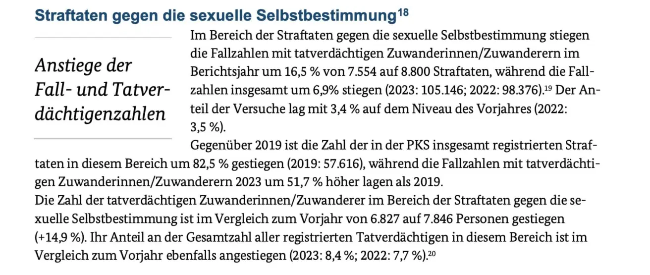 Straftaten gg die sexuelle Selbstbestimmung