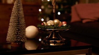 Zu Hause an Weihnachten