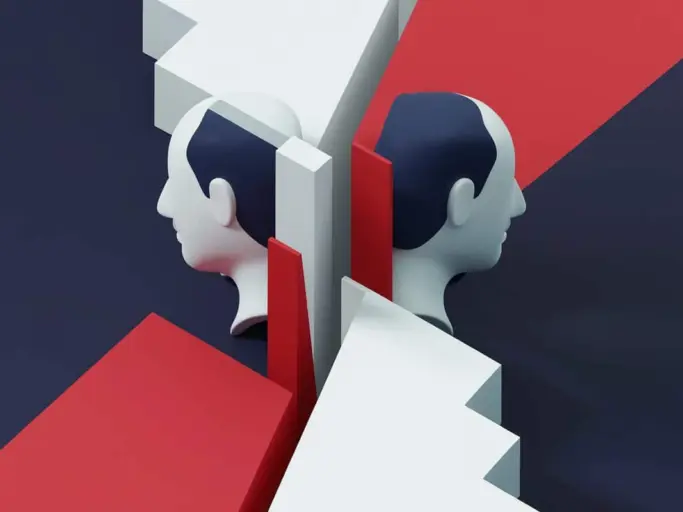 a 3d render of a split composition with i02iv1RFSimoS RN0vMMVA ZA4g6KxjRL2m2du2I1yDAA