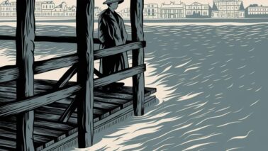 a vintage illustration of a person stand l4859dfGRFSPvrxamxdMtg 6 rStcoWQ4yzbGlcGXkbpQ