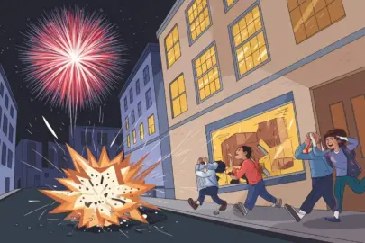 an illustration of a firework and a fire Xu hy4LOQuOjJtC46L2mAg M 8XctoyTViWMIqT0Mof4A