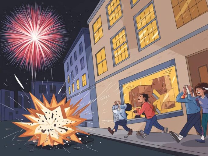 an illustration of a firework and a fire Xu hy4LOQuOjJtC46L2mAg M 8XctoyTViWMIqT0Mof4A