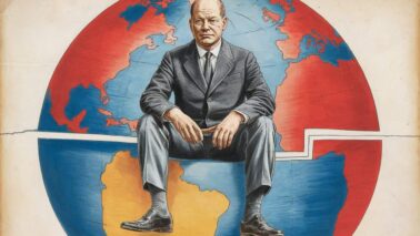 a drawing of german chancellor olaf scho MDmTEnCjQ2Oq33XgwYrhmA 4yP56BU Rk2uCgtvxljSMA
