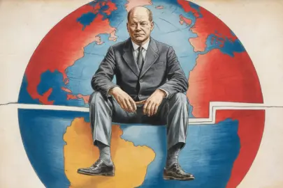 a drawing of german chancellor olaf scho MDmTEnCjQ2Oq33XgwYrhmA 4yP56BU Rk2uCgtvxljSMA