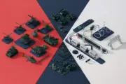 a 3d render of a modern minimalist desig 2P6zdebHSYqxrgDbKgun7Q GbmAmlhgSuuen4UCTSRhHQ