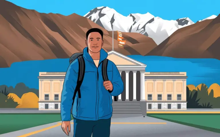 an illustration of a man standing in fro pDiU7FKQ8myHcg lJHbWw 7TokXG4SQDGySBaJ8xhPpw
