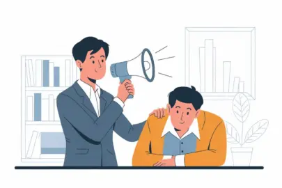 an illustration of a man standing in fro HaFGoZ0pTwOhHJf39G6qEA eT z Kn S2y6q9gE5Ob84Q