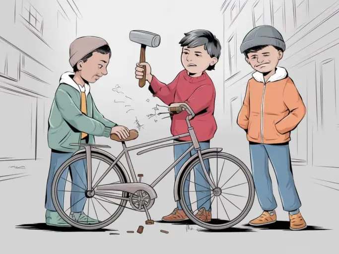 an illustration of three boys standing a PQ67VkcXQhW0sr2Q0CEpjA 3eNnnIkhTpuOOCM7 X0zug