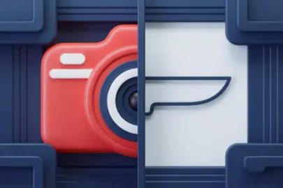 a 3d render of a split image on the left RoGybNQUTpibetBbM y mg e8g OMGTVuE8nEmTk2YgA