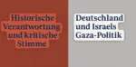 Zwischen Schuld und Solidarität – Charlotte Knobloch, Deutschland und die Gaza-Debatte
