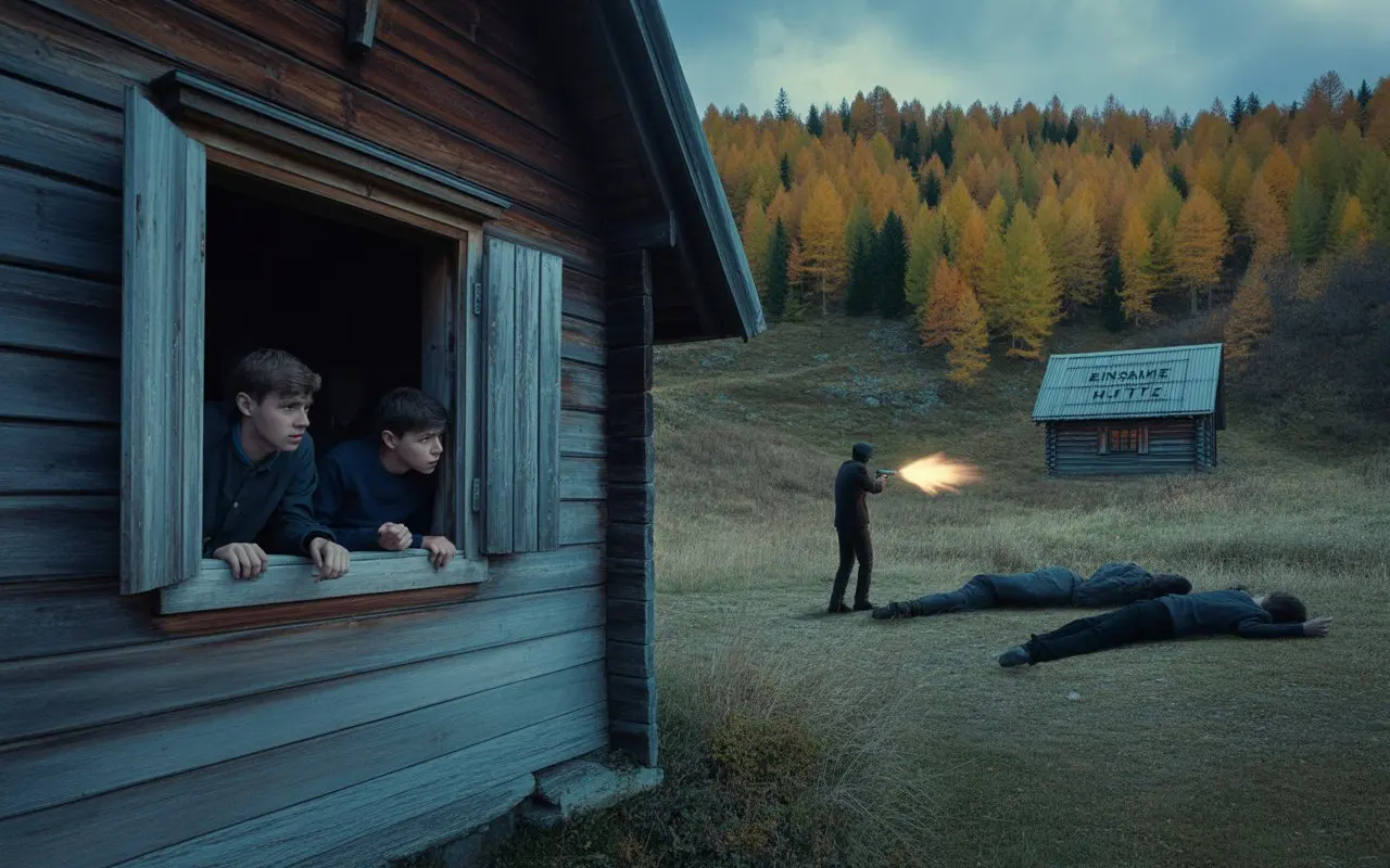 a photograph of a solitary wooden cabin IC4VQ4HRwCBY98LzPUFug aSGmFe8PQ1W0hwEkQSlQWw