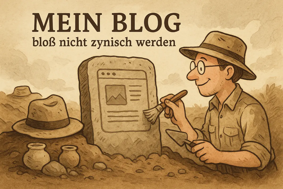 Blog-Archäologie