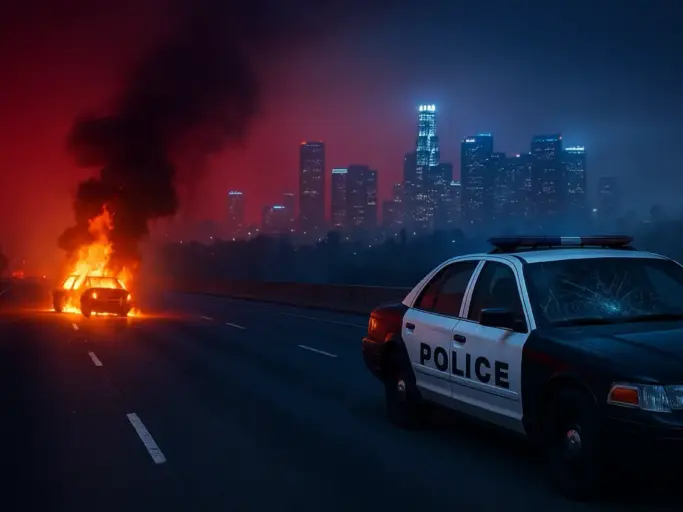 Proteste Los Angeles vs Trump