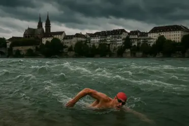 Schwimmverbot im Rhein