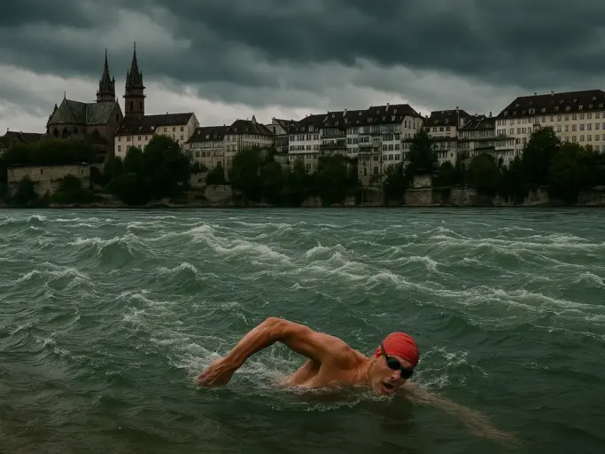Schwimmverbote im Rhein