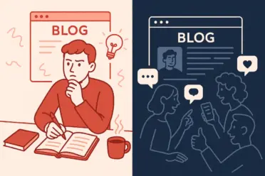 Bloggen: Schreiben, um sich selbst zu finden – und andere mitzunehmen bzw. abzuklopfen, wie die eigene Sicht ankommt