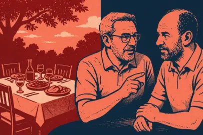 sommerabend freundschaft.