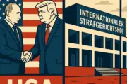 „Völkerrecht? Sorry, ist gerade außer Haus“ 11 tin trump kaffeepause.