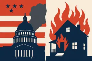 Trumps Rhetorik und die Realität: Angriffe auf die amerikanische Demokratie 6 politische Gewalt in den USA