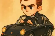 JamesDeen im Porsche