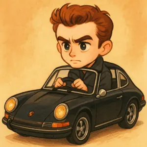 JamesDeen im Porsche