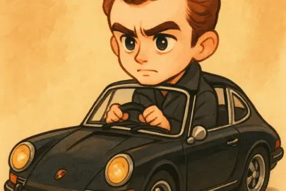 JamesDeen im Porsche