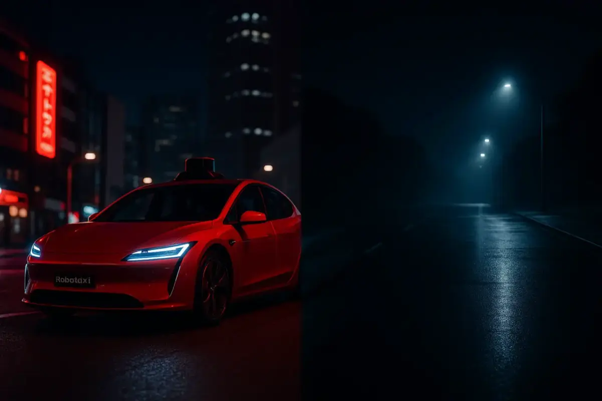 tesla robotaxi widerspruch