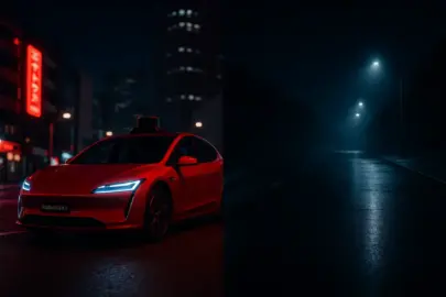 tesla robotaxi widerspruch