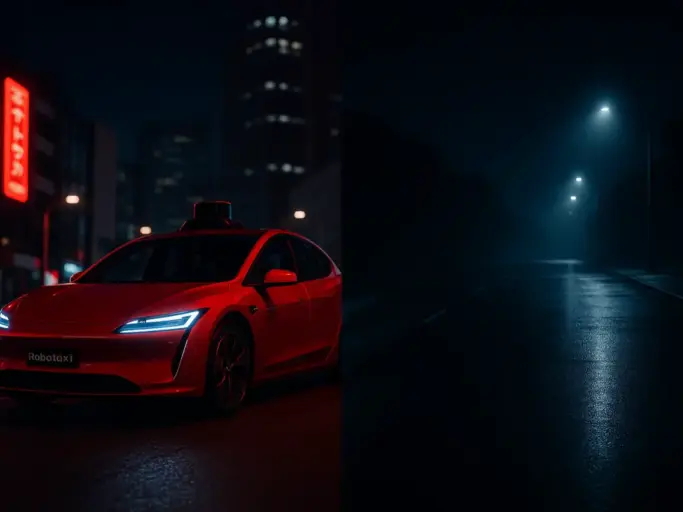 tesla robotaxi widerspruch