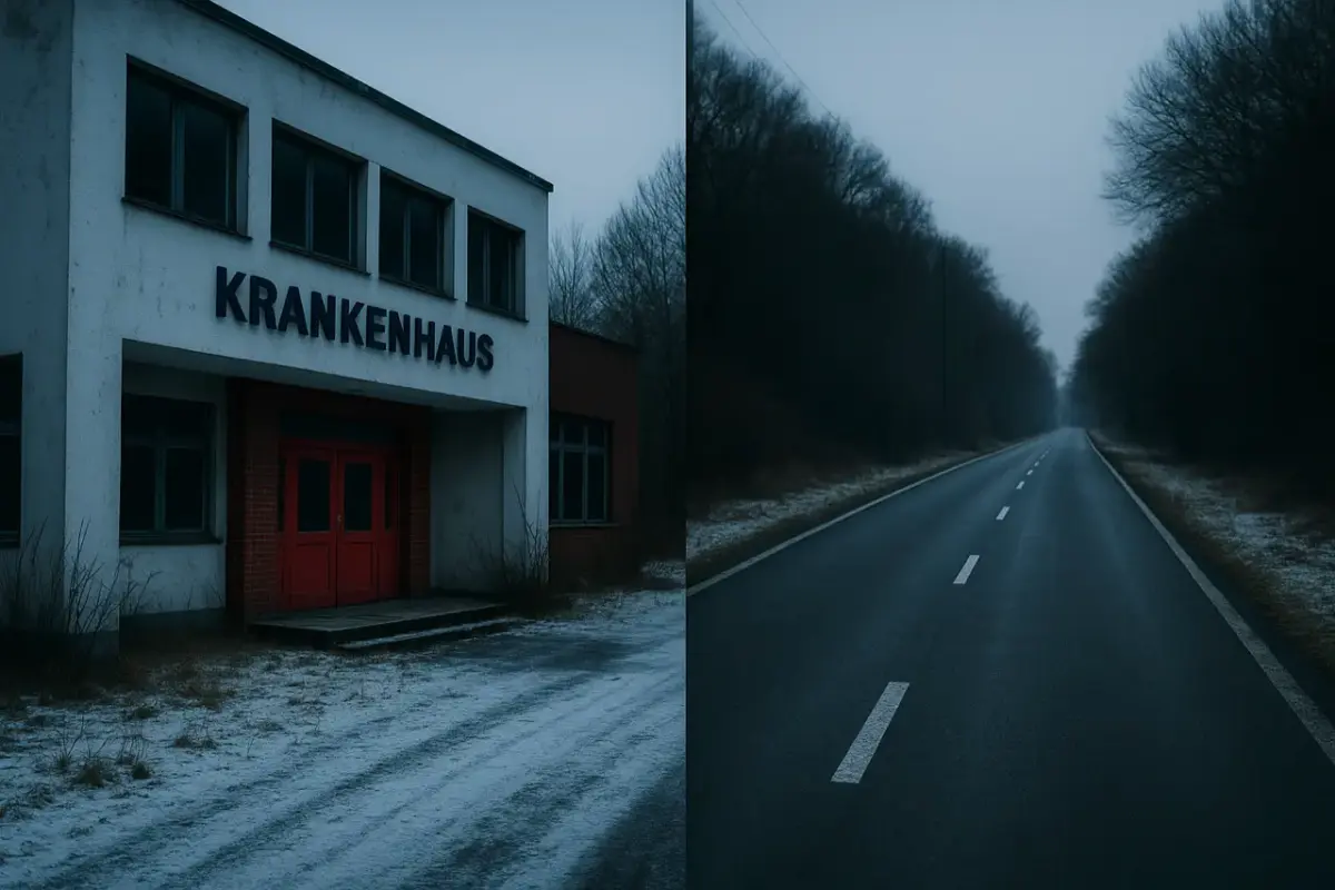 verlassenes krankenhaus aerztemangel