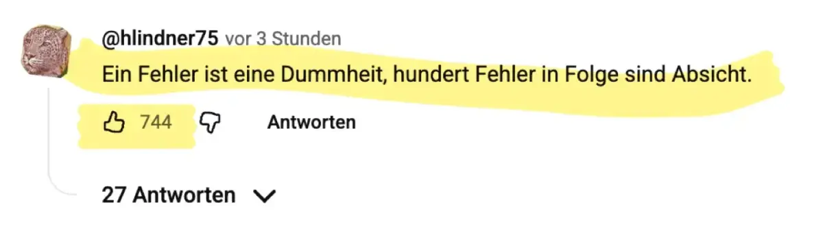 Dummheit