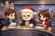 Nikolaus im TV Studio