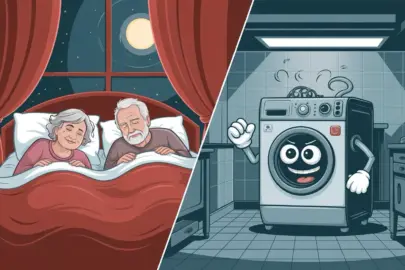 Schlafstörung Waschmaschine